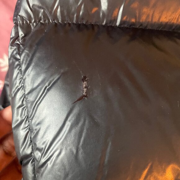 Mackage Winter Coat Kent-Glo High-Gloss Hooded Down Jacket - Picture 6 of 7